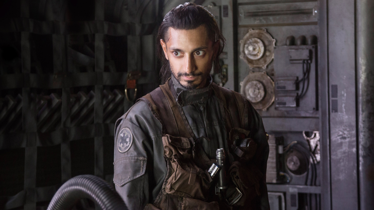 Riz Ahmed as Bodhi Rook in Rogue One. (Photo: Everett Collection)