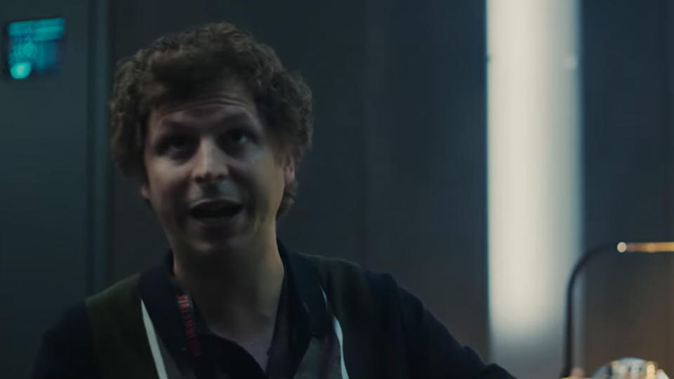 Michael Cera looking surprised on Black Mirror