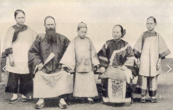  馬偕博士來台傳教將150年，與牧師娘張聰明的愛情故事動人。 （圖／淡水馬偕教會提供）