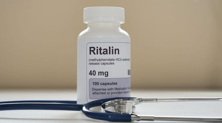 A bottle of ritalin.