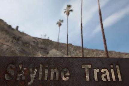 Two hikers got stuck in the Skyline Trail area on Thursday, and two state park employees went to rescue them and had to be rescued by sheriff's deputies.