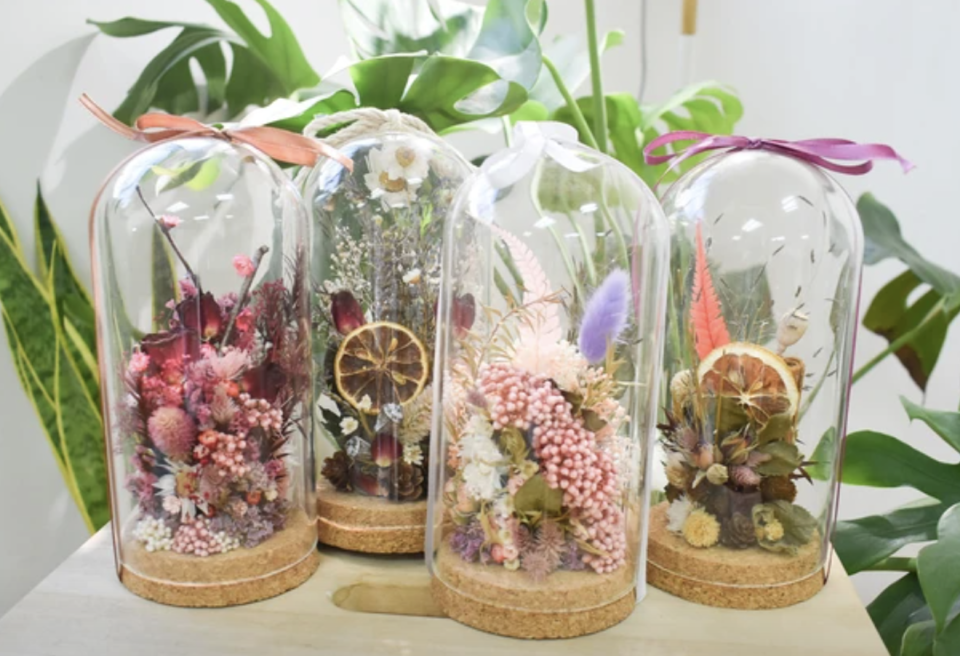 Dried Flowers Dome Workshop. PHOTO: Klook