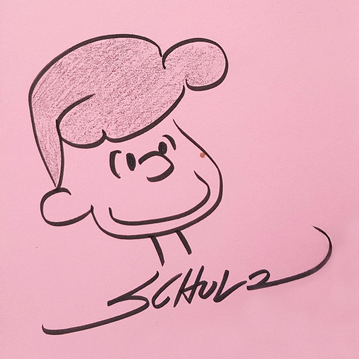 Schroeder by Charles M Schulz American 1922-2000 Pen and Ink