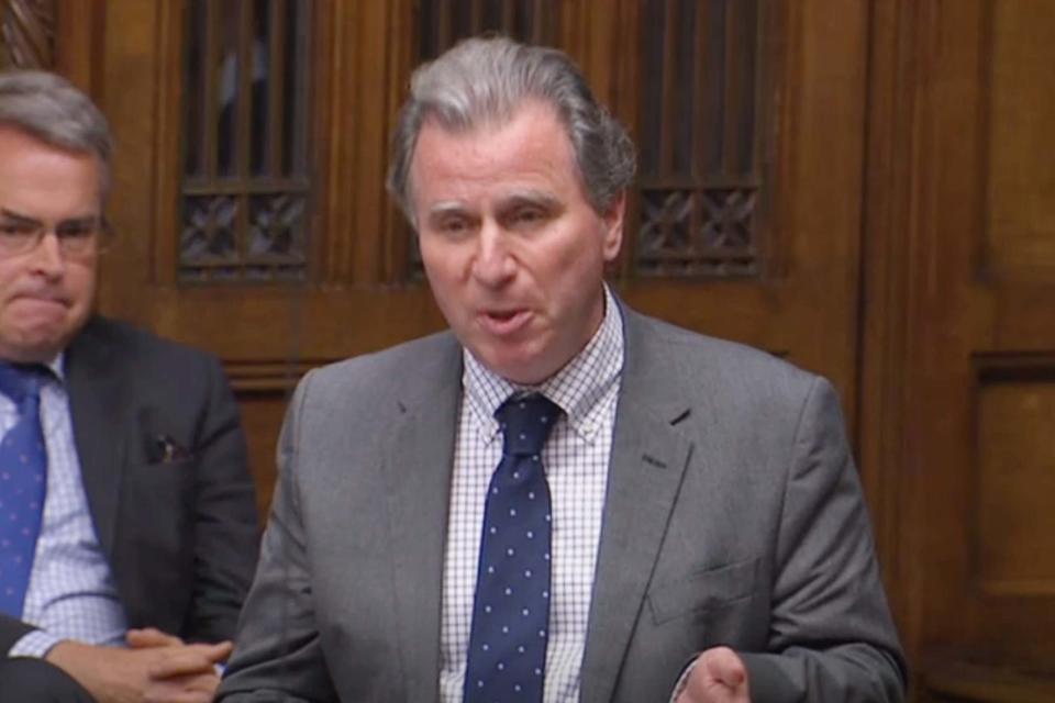 Sir Oliver Letwin MP moving his amendment (PA)