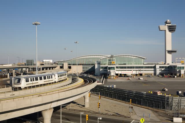 <p>Getty</p> John F. Kennedy Airport in New York City