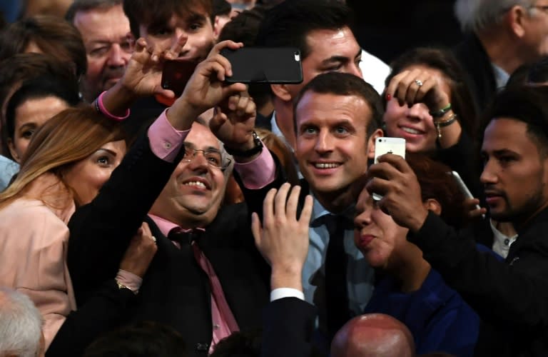 Macron has been a hit at rallies across France