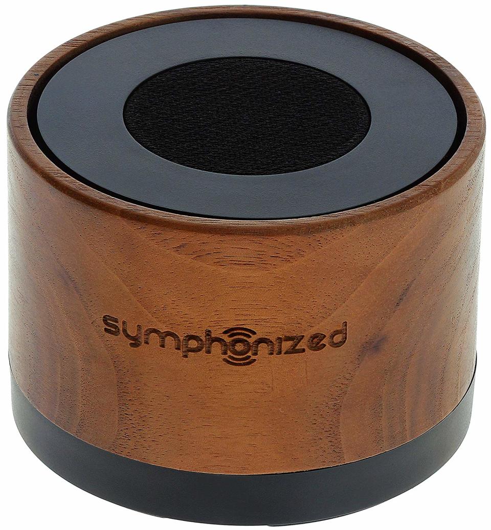 Symphonized NXT Premium Genuine Walnut Wood Bluetooth Portable Speaker. Compatible with All Bluetooth iOS Devices, All Android Devices and Mp3 Players