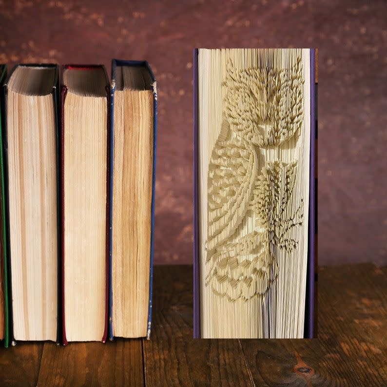 2) Custom Sculpted Book