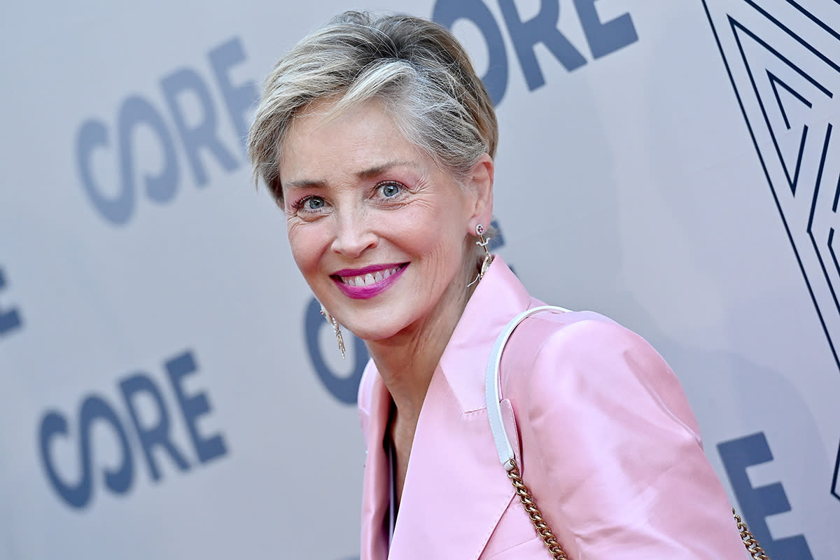 LOS ANGELES, CALIFORNIA - 10 DE JUNIO: Sharon Stone asiste a la 2022 CORE Gala presentada por Sean Penn y Ann Lee el 10 de junio de 2022 en el Hollywood Palladion de Los Ángeles, California (Foto: Axelle/Bauer-Griffin/FilmMagic)