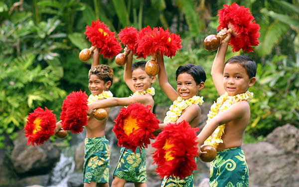 Kids Luau at Hawaii's Polynesian Cultural Center