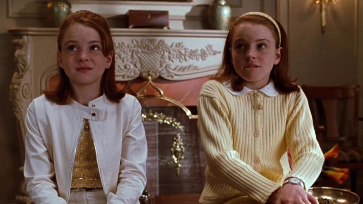  Lindsey Lohan in The Parent Trap. 