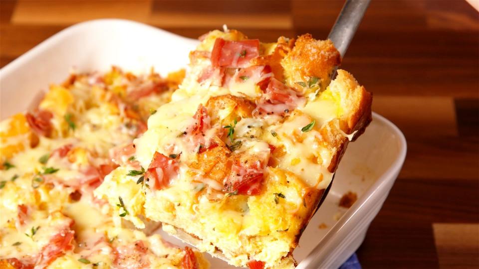 Ham & Cheese Brunch Bake