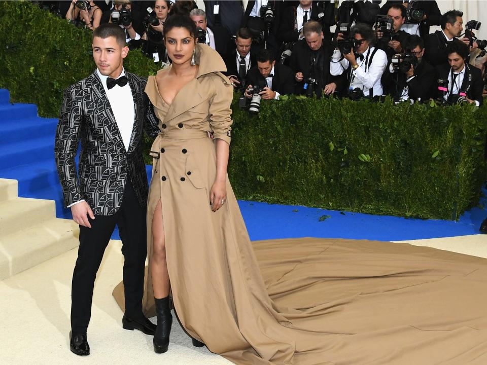 Priyanka Chopra and Nick Jonas Met Gala 2017