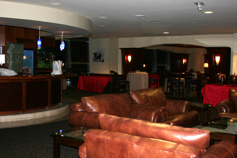 We got a peak inside one of the lounges in the forum at the Republican National Convention on Monday, Aug. 27, 2012. (Torrey AndersonSchoepe/Yahoo! News)