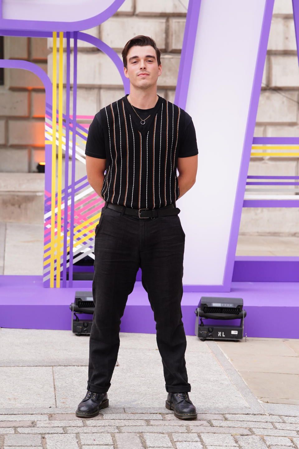 Corey Mylchreest attending the Royal Academy of Arts Summer Exhibition Preview Party held at Burlington House, London. Picture date: Tuesday June 6, 2023. (Photo by Ian West/PA Images via Getty Images)