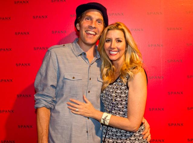 The life love story of Sara Blakely and Jesse Itzler depicted in