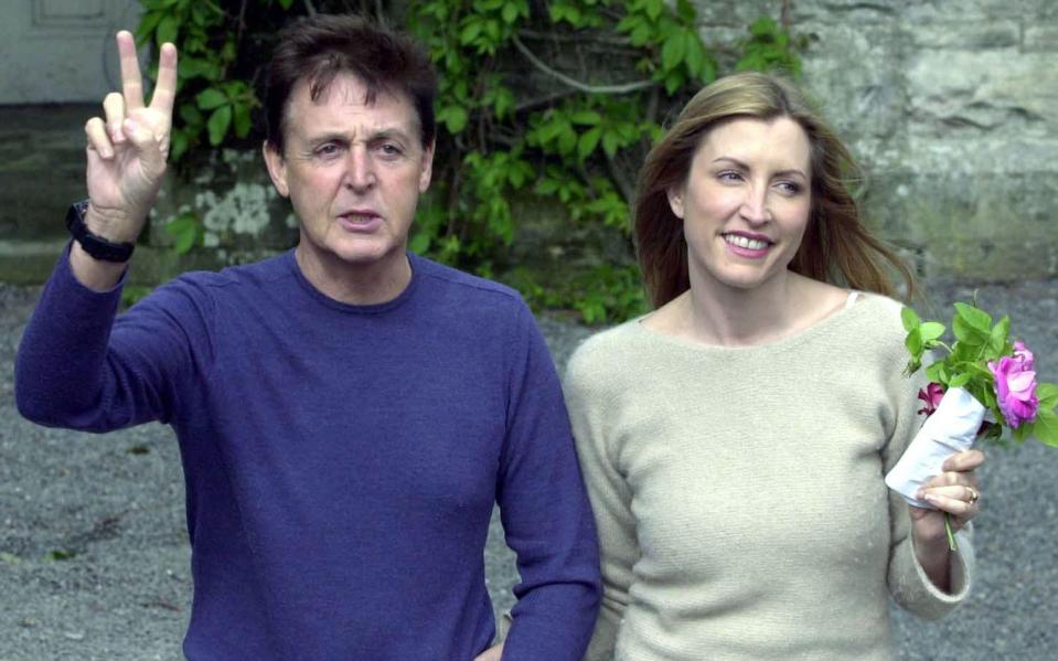 Paul McCartney und Heather Mills