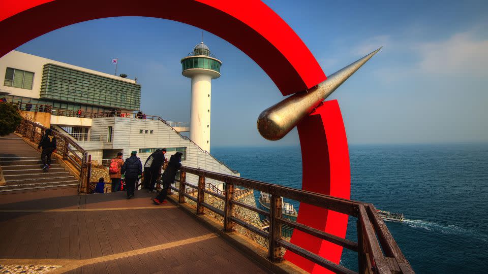 In Busan, the sea is never far from view. - Lukas Bischoff/Alamy Stock Photo