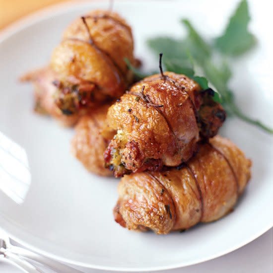 Herb-and-Cheese-Filled Chicken Thighs