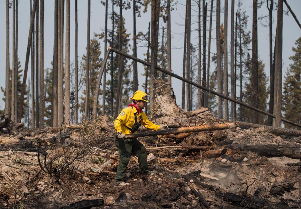 PHOTOS: B.C. wildfires choke western Canada in smoke