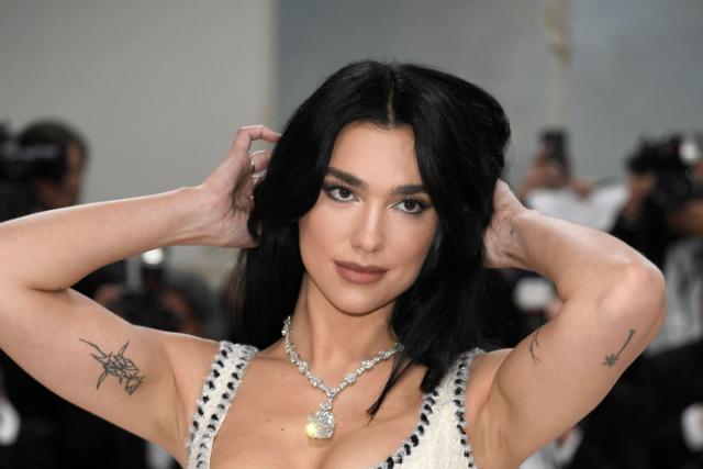 Dua Lipa wore 100 carat Tiffany diamond necklace to the Met Gala 2023