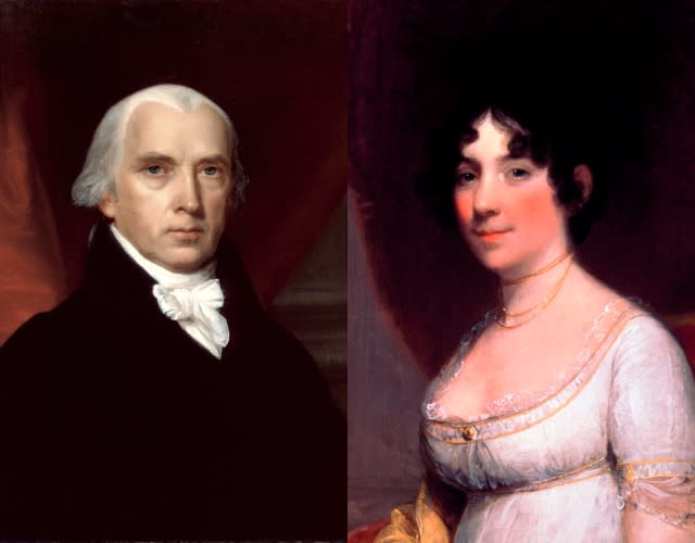 James Madison & Dolley Payne (m. 1794)