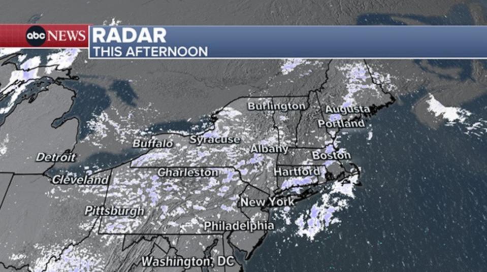 PHOTO: radar weather graphic (ABC News)