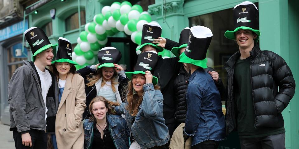 st patrick's day scotland UK coronavirus celebrations