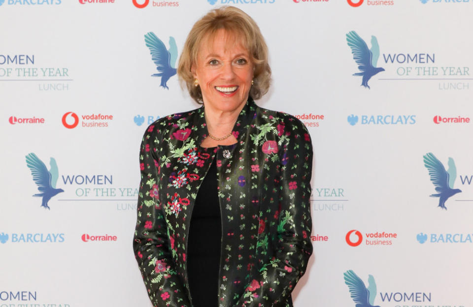 Dame Esther Rantzen has been diagnosed with lung cancer credit:Bang Showbiz