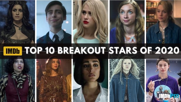 imdb top breakout stars 2020