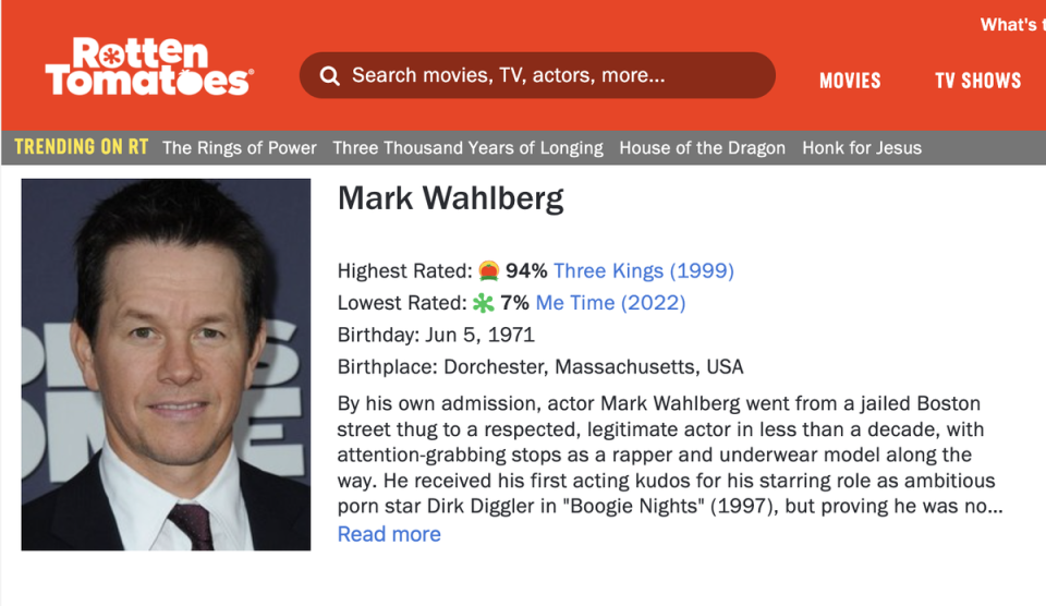 Mark Wahlberg’s new film is his lowest-rated every on Rotten Tomatoes (Rotten Tomatoes)
