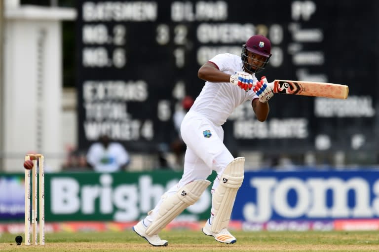 West Indies' Kieran Powell played his first Test match in almost three years on April 21, 2017, after coming back from a failed attempt of breaking in to the American baseball scene back in 2014