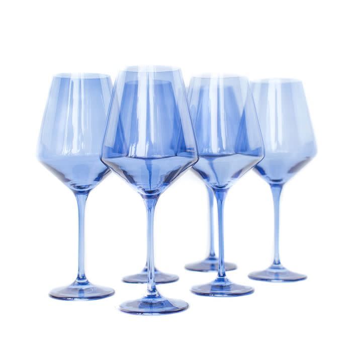 <p><a href="https://go.redirectingat.com?id=74968X1596630&url=https%3A%2F%2Fwww.westelm.com%2Fproducts%2Flcl-estelle-colored-glass-stemware-d9579&sref=https%3A%2F%2Fwww.cosmopolitan.com%2Fstyle-beauty%2Ffashion%2Fg26751325%2Funique-wedding-gift-ideas%2F" rel="nofollow noopener" target="_blank" data-ylk="slk:Shop Now;elm:context_link;itc:0;sec:content-canvas" class="link rapid-noclick-resp">Shop Now</a></p><p>Stemmed Wine Glasses</p><p>westelm.com</p><p>$185.00</p>