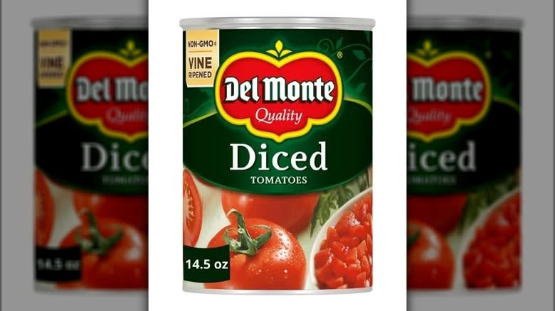 Del Monte canned tomatoes