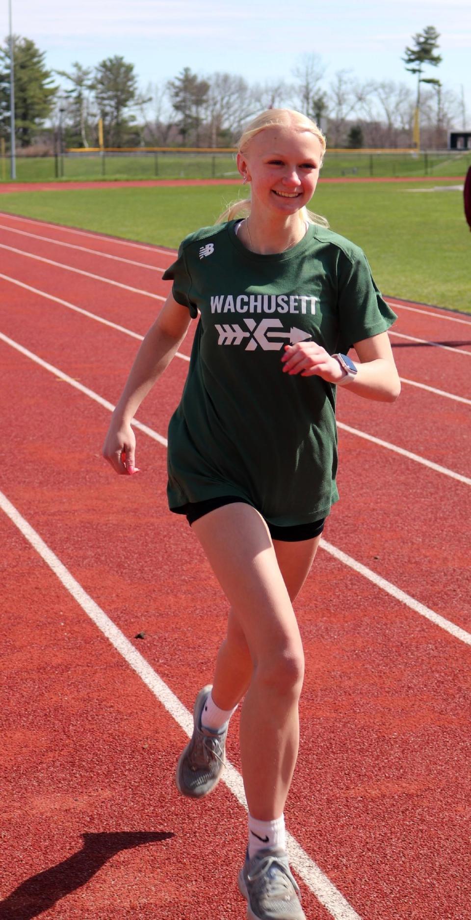 Wachusett Regional's Naomi Witt is the youngest of her family to make a mark on the Central Mass. high school running scene.
