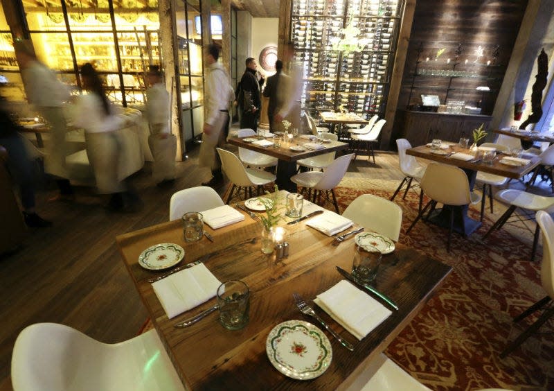 Inside The Guild House, the Cameron Mitchell restaurant in Le Meridien Hotel, The Joseph, in the Short North.