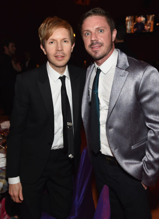 Beck and Jake Shears 