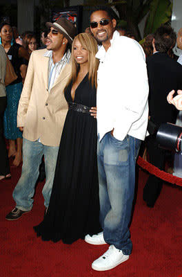 Ludacris , Elise Neal and Will Smith at the Hollywood premiere of Paramount Classics' Hustle & Flow