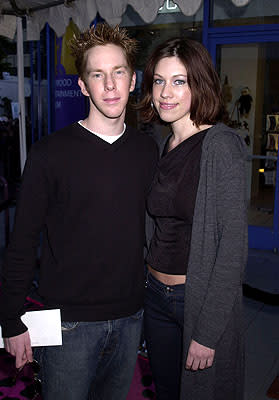 Chris Owen and gal Maria at the Hollywood premiere of Josie and the Pussycats