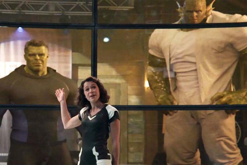 Tatiana Maslany in the 'She-Hulk' season 1 finale