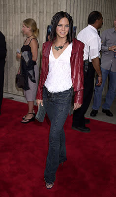 Anna Faris at the Westwood premiere of Dimension's Scary Movie 2