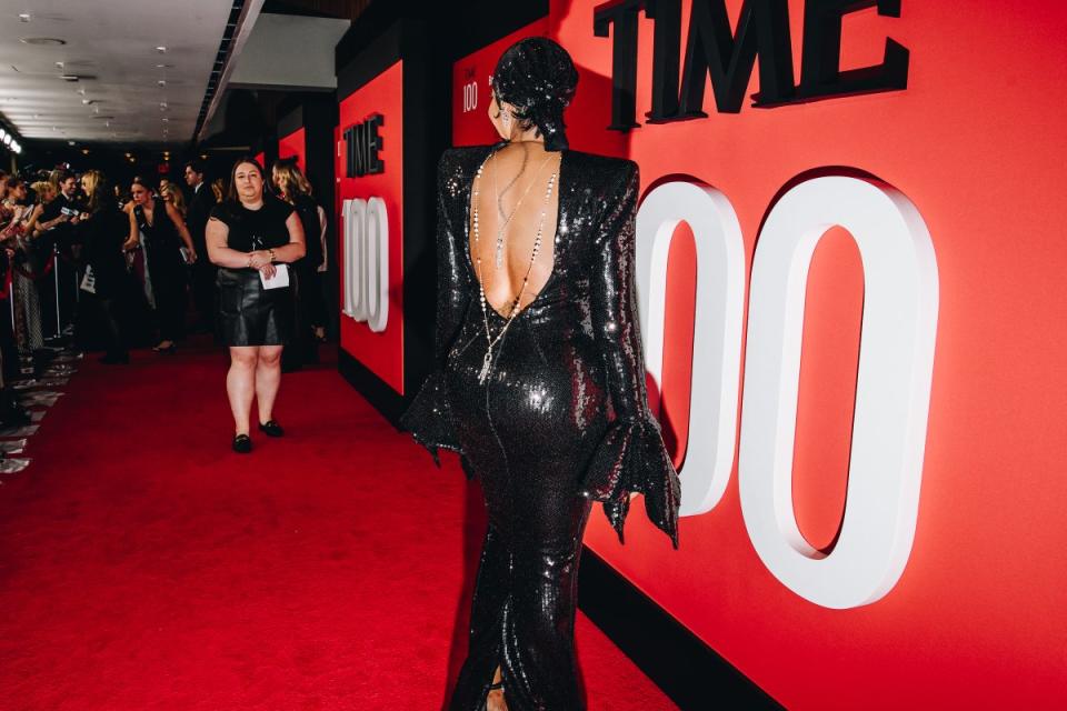 Fantasia Barrino at the TIME100 Gala at Jazz at Lincoln Center in New York City, on April 25, 2024.<span class="copyright">Nina Westervelt for TIME</span>