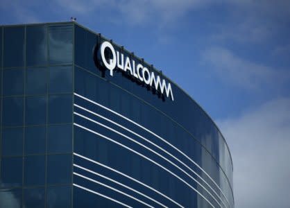 One of many Qualcomm buildings is shown in San Diego, California November 3, 2015.  REUTERS/Mike Blake