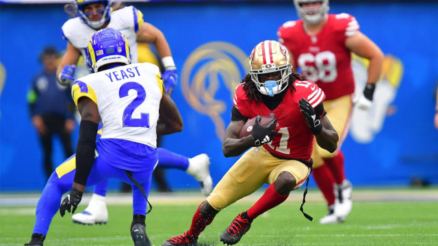 49ers' Brandon Aiyuk named NFC Offensive Player of the Week for Week 1 –  NBC Sports Bay Area & California