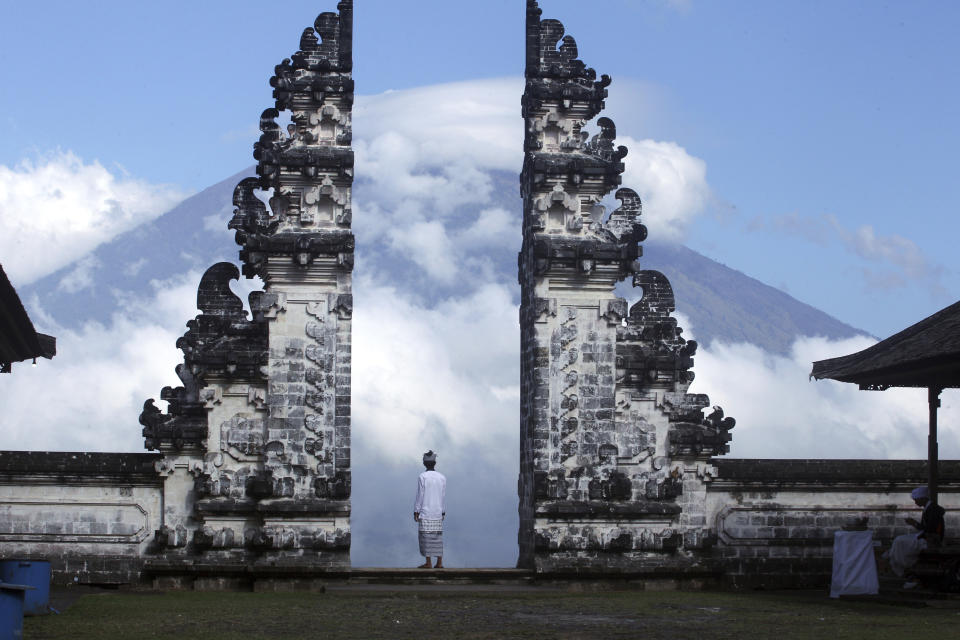 View from the Karangasem temple