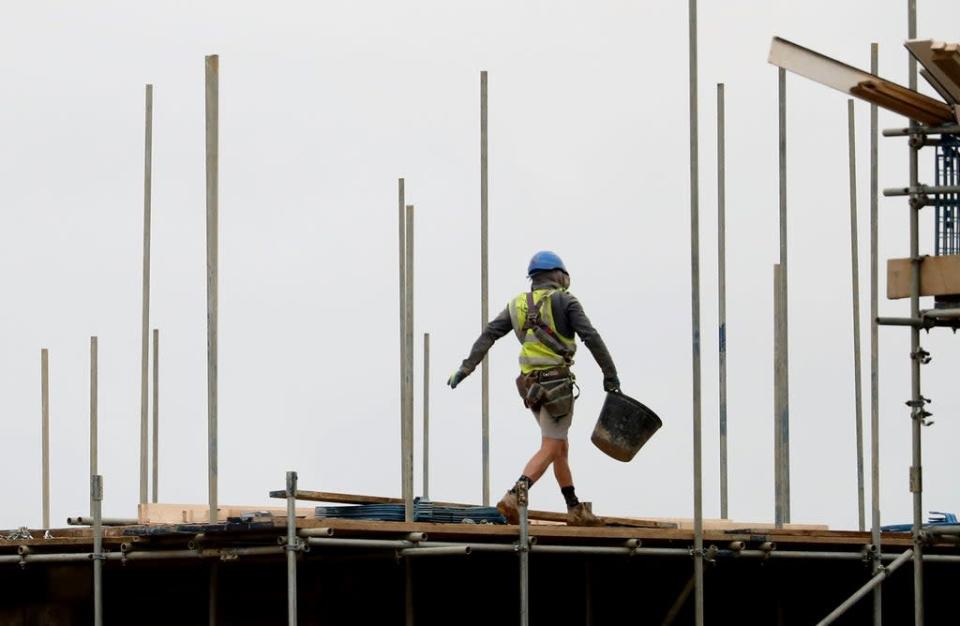 Some senior Tories have expressed concern that failure to meet its manifesto pledge to build 300,000 homes a year was damaging support for the party (Gareth Fuller/PA) (PA Wire)