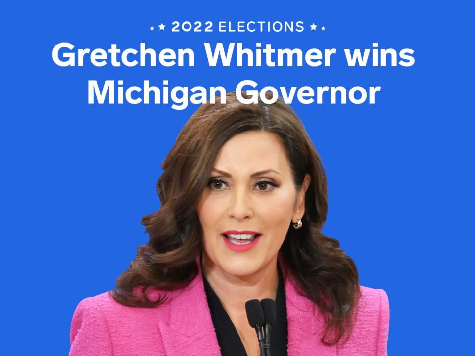 Gretchen Whitmer wins Michigan Governor