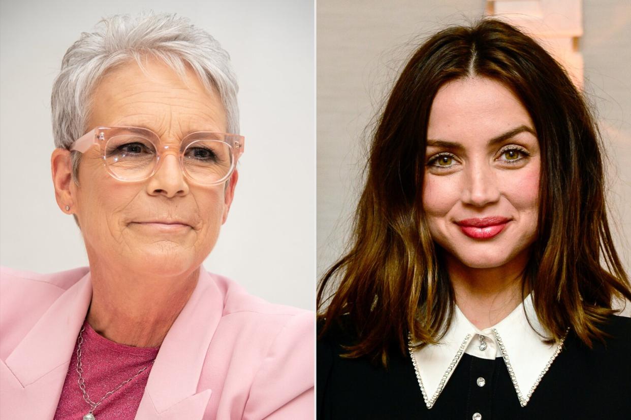 Jamie Lee Curtis and Ana de Armas