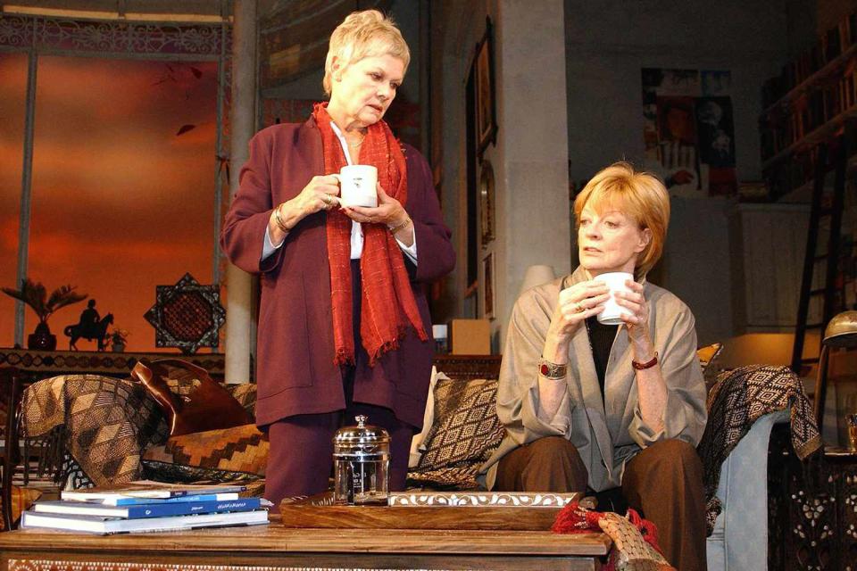 <p>In 2002, Smith returned to the stage with pal (and fellow Dame) Judi Dench for<em> The Breath of Life. </em></p>