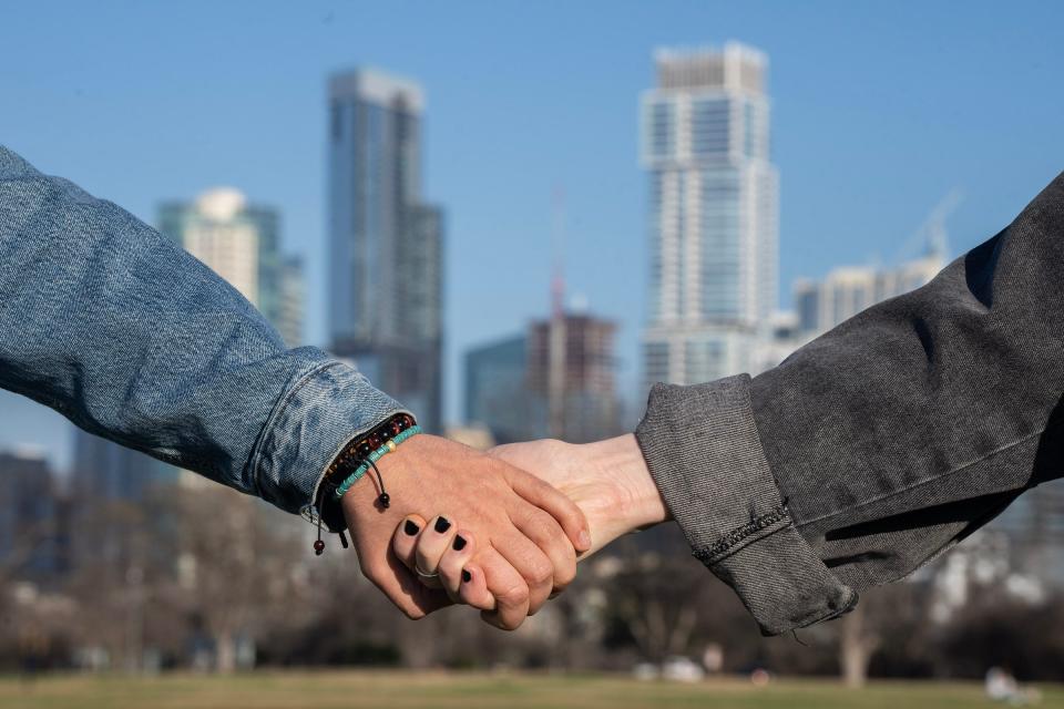 Holding hands at Zilker Park is basically a rite of passage for Austinites.